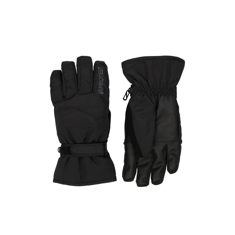 Protest Barkar Snow Gloves True Black