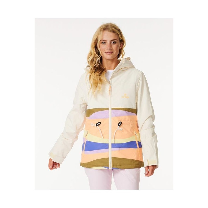 Rip Curl Rider Betty Snow Jacket Off White