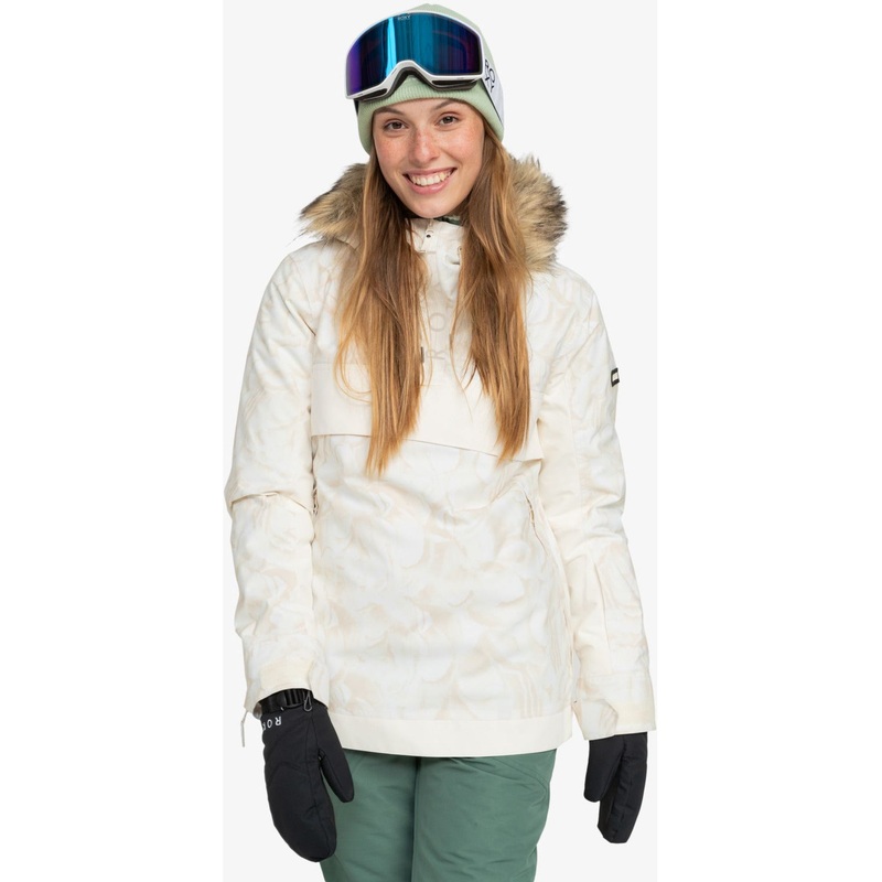 Roxy Shelter Snow Jacket Egret Glow