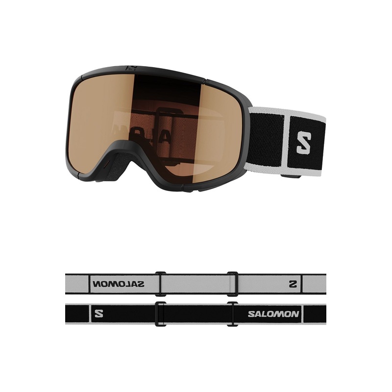 Salomon Lumi Access Junior Goggles Black/Orange