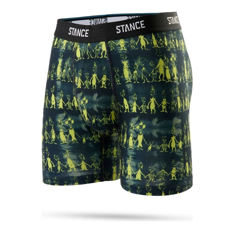 Stance Down In Whoville Boxer Brief Black