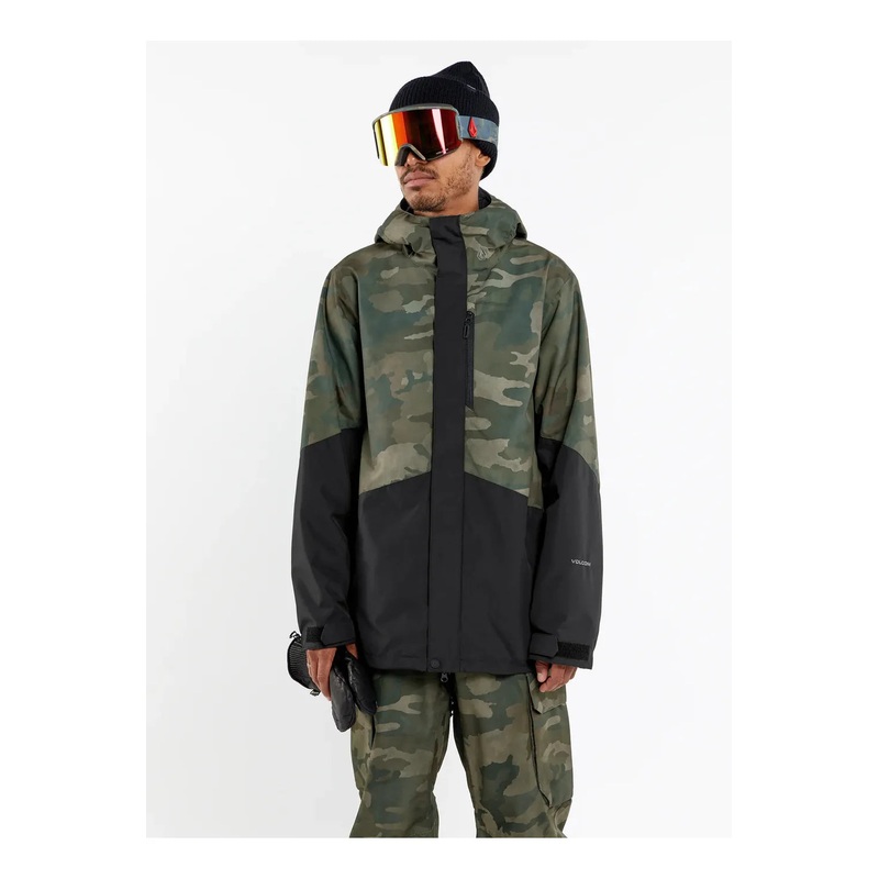 Volcom Vcolp Ins Jacket Cloudwash Camo