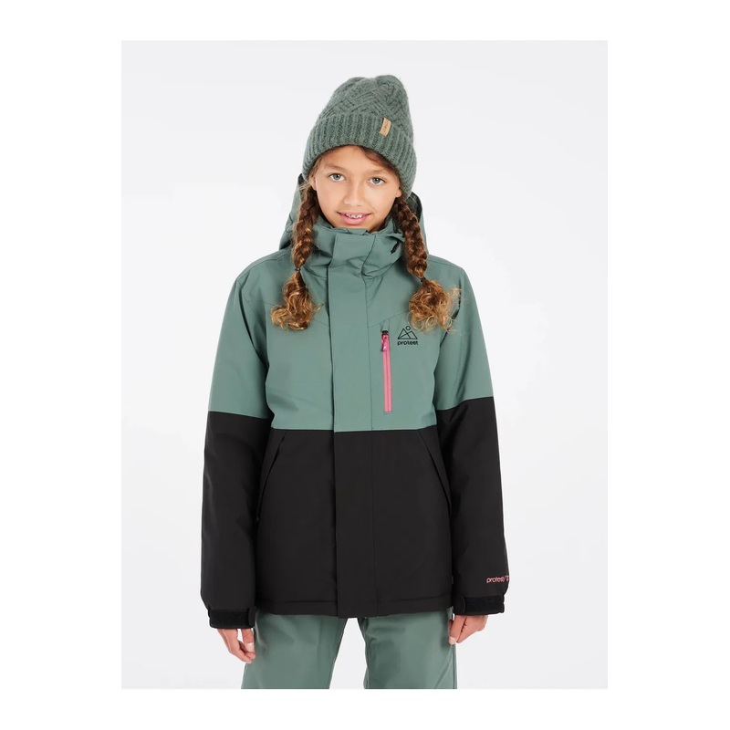 Protest Prtvevi Junior Snowjacket Evergreen
