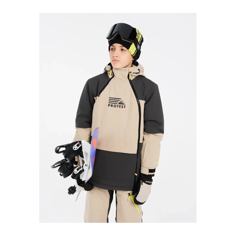 Protest Prtwark Junior Snowjacket Deep Grey
