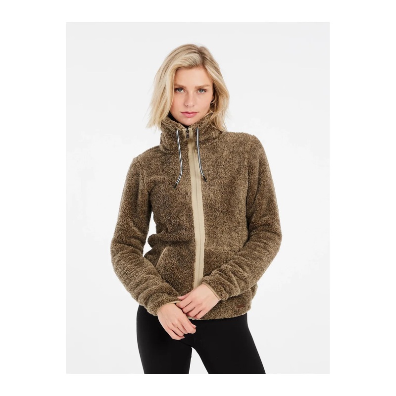 Protest Riri Full Zip Top Bamboo Beige
