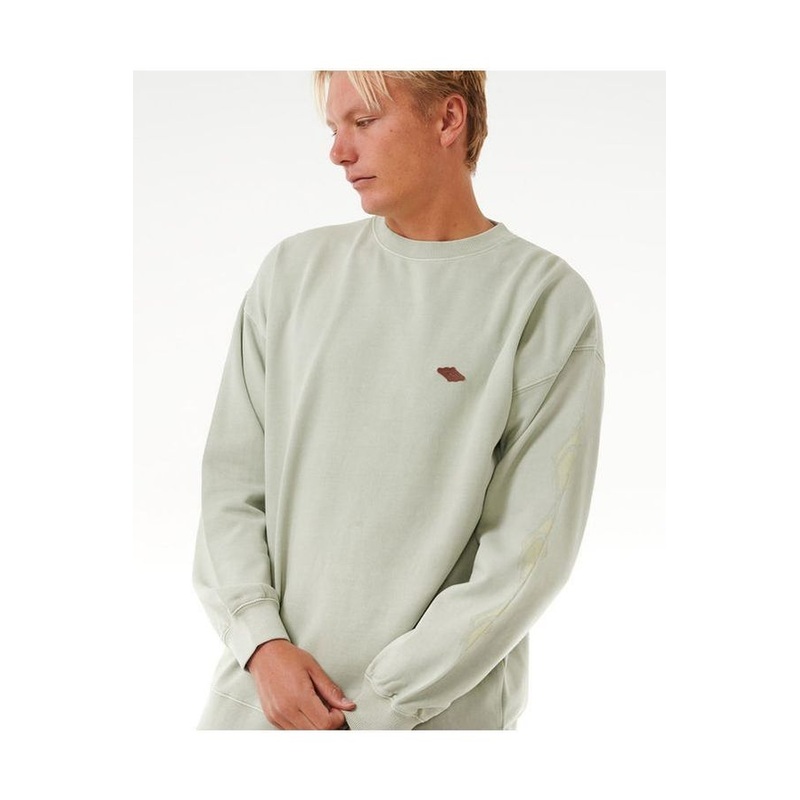 Rip Curl Original Surfers Crew Sweatshirt Mint Haze