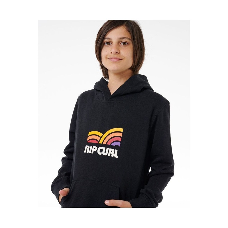 Rip Curl Surf Revival Capture Boys Hoody Black