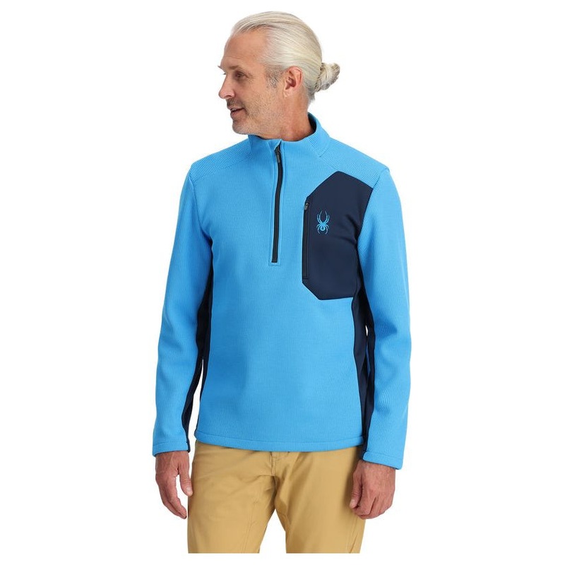 Spyder Bandit 1/2 Zip Fleece Aether Blue