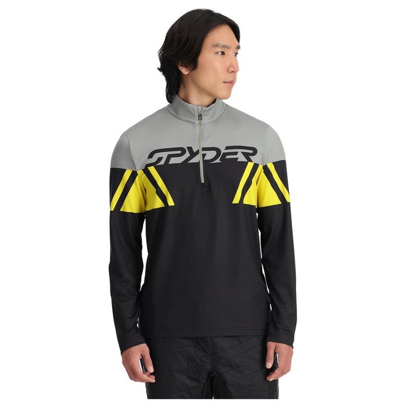 Spyder Podium 1/2 Zip Fleece Acid Yellow