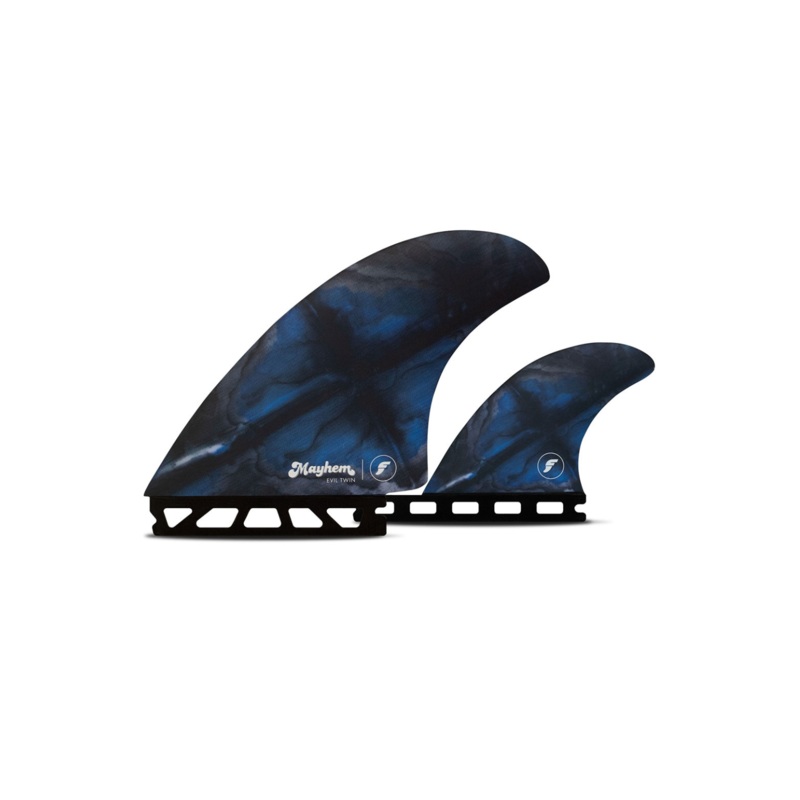 Futures Mayhem Evil Twin + 1 Honeycomb Fin Blue/Black