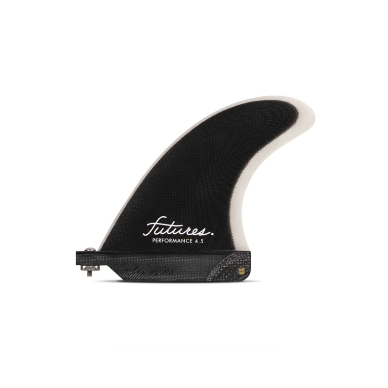 Futures Performance 4.5 Fiberglass Fin Black/Grey