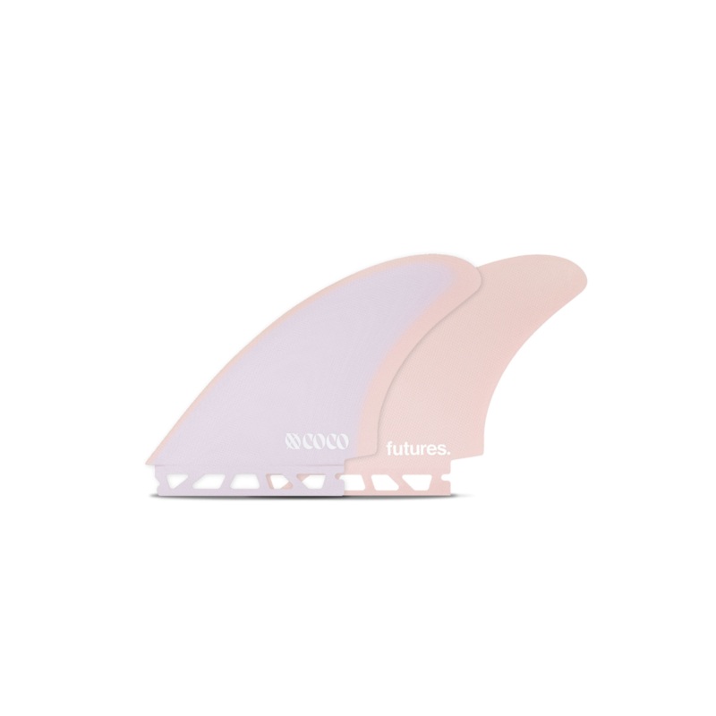 Futures Xo Coco Keel Fiberglass Fin Purple
