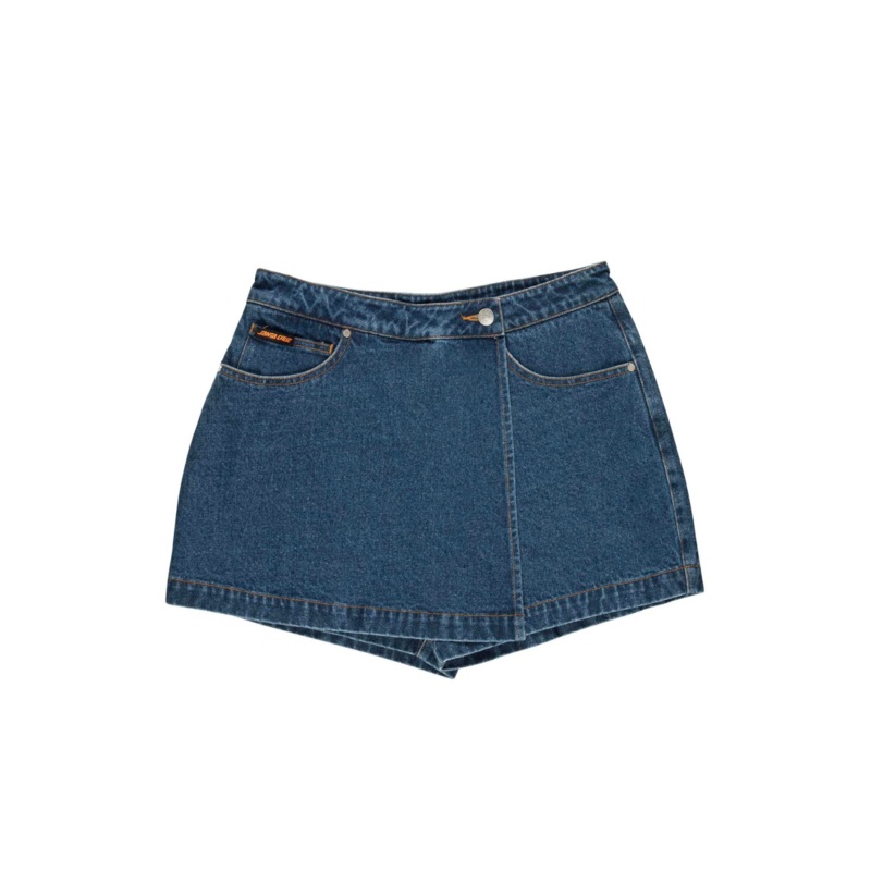 Santa Cruz Classic Label Skorts Classic Blue