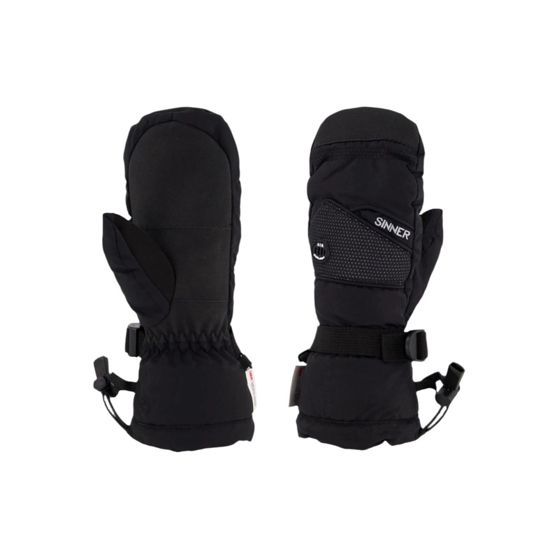 Sinner Murray Snow Mitten Black