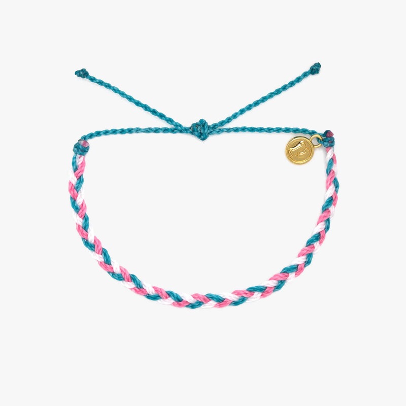 Pura Vida Mini Braided Multi Bracelet Kauai Sunrise