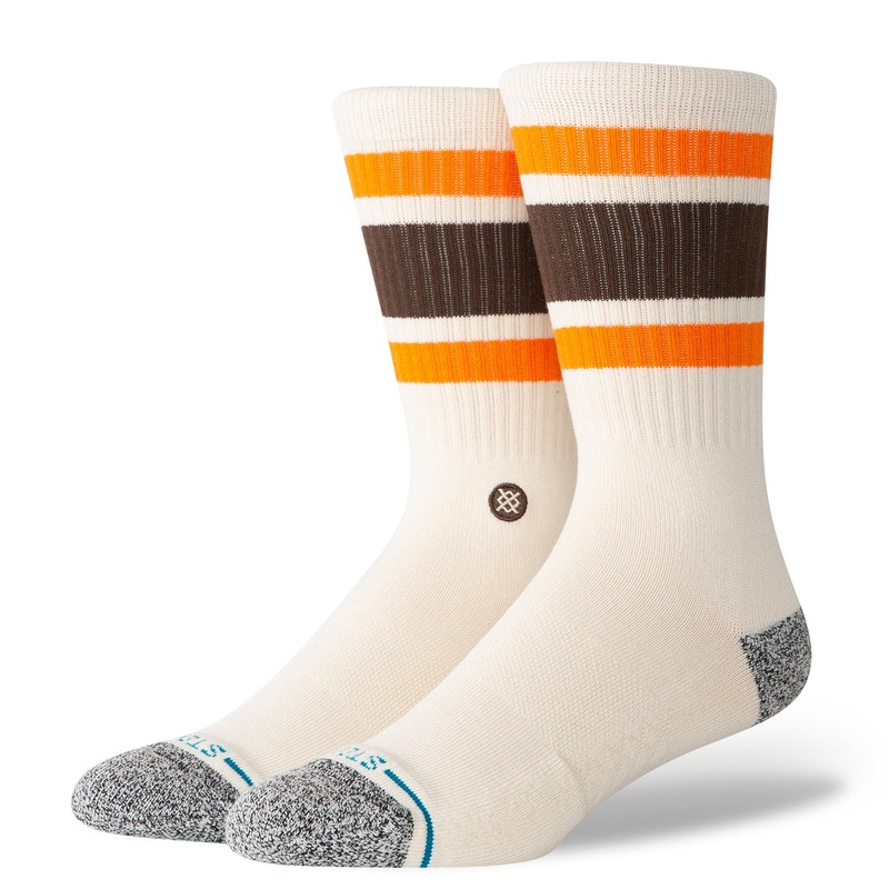 Stance Boyd Crew Socks Off White