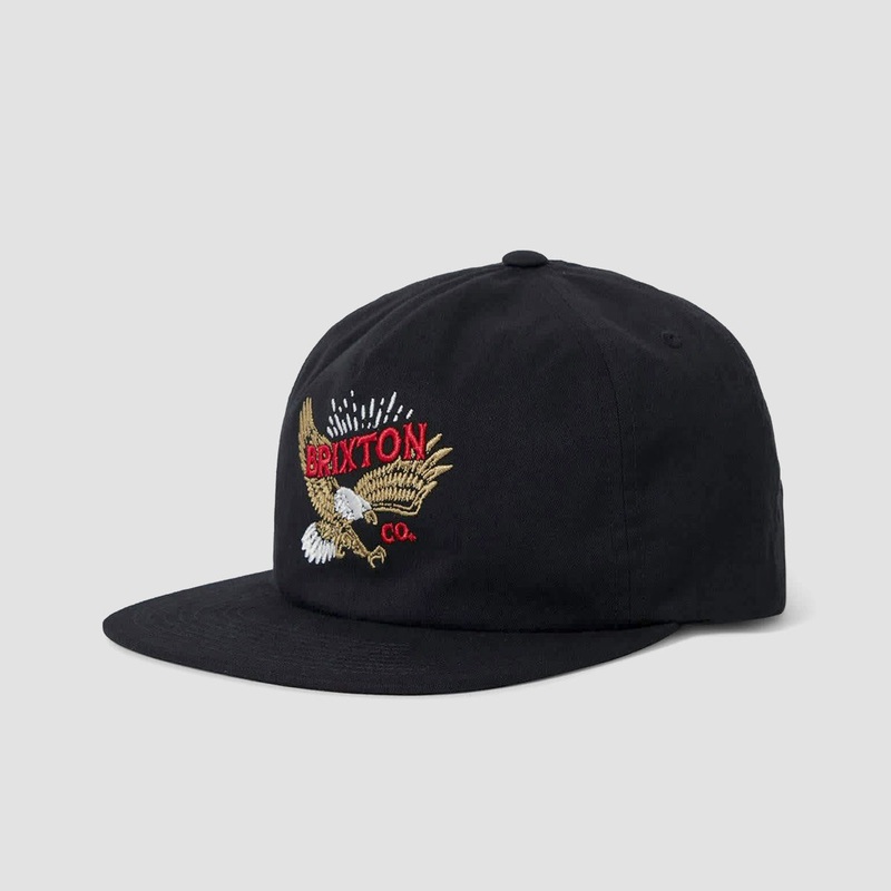 Brixton Keller Mp Snapback Cap Black