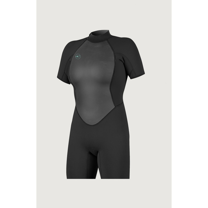 O’Neill Womens Reactor 2 2mm Back Zip Spring Wetsuit Black