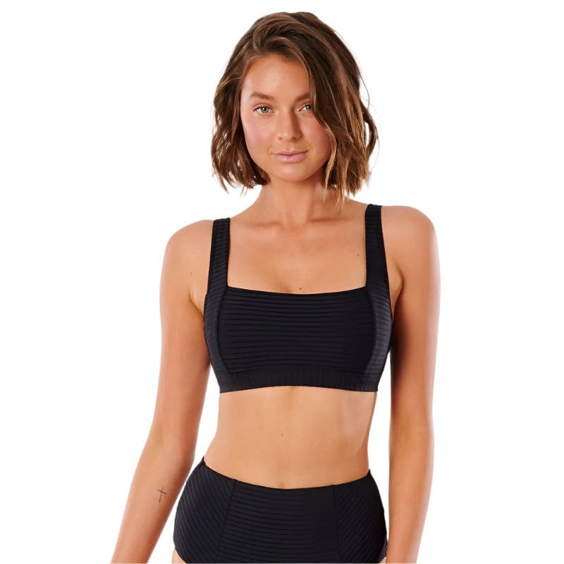 Rip Curl Premium Surf D-Dd Crop Top Black