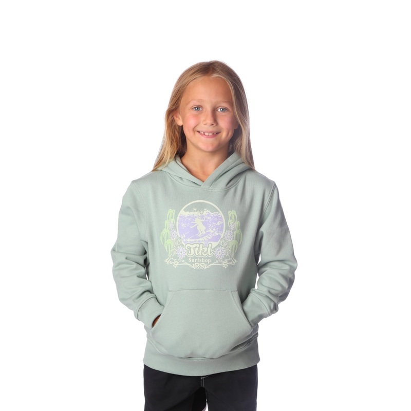 Tiki 70’S Surf Mini Hoodie Green