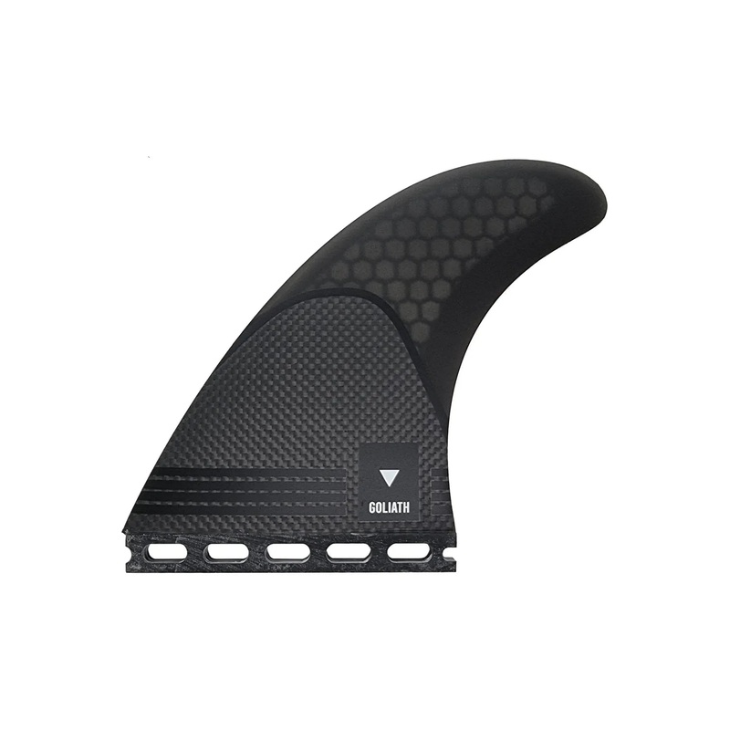 Goliath Carbon 5 Fin Set  single tab (futures compatible)