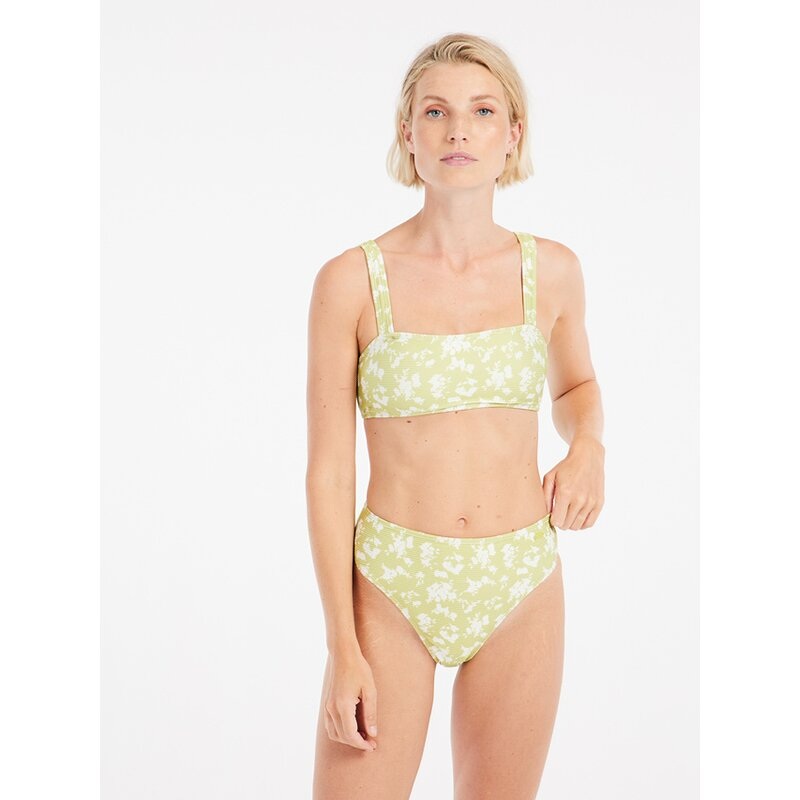 Protest Prtcosco Bandeau Bikini Sour Green