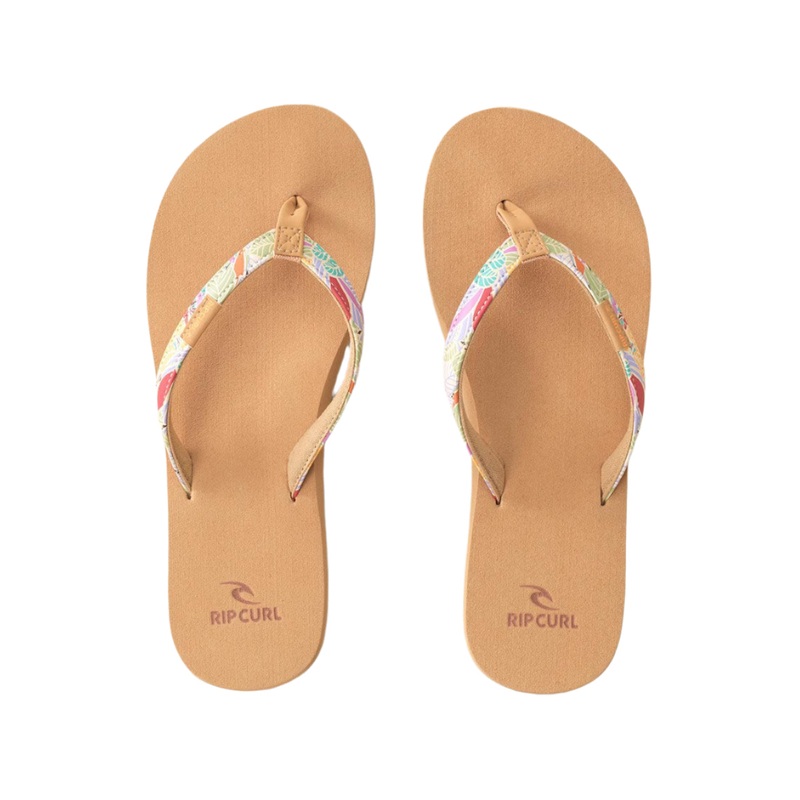 Rip Curl Freedom Bloom Open Toe Flip Flop Mango