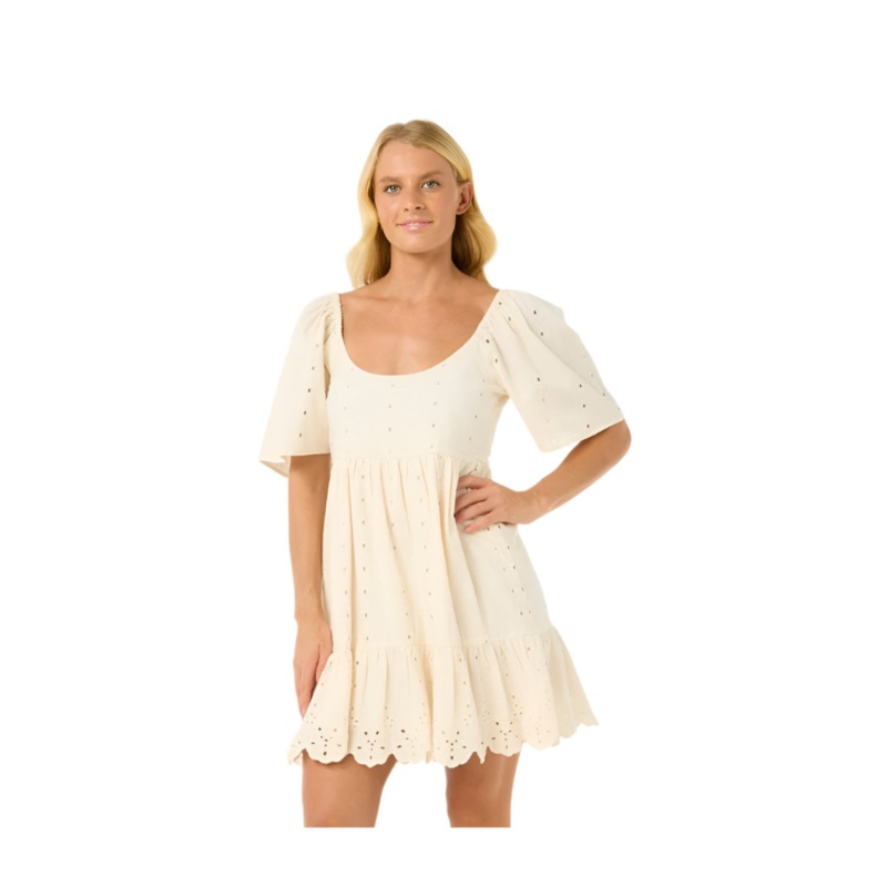 Rip Curl San Carlos La Joya Short Sleeve Mini Dress Lily