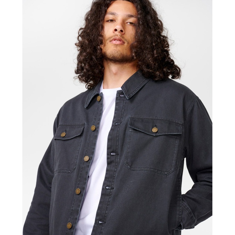 Rip Curl Classic Surf Denim Trucker Jacket Black