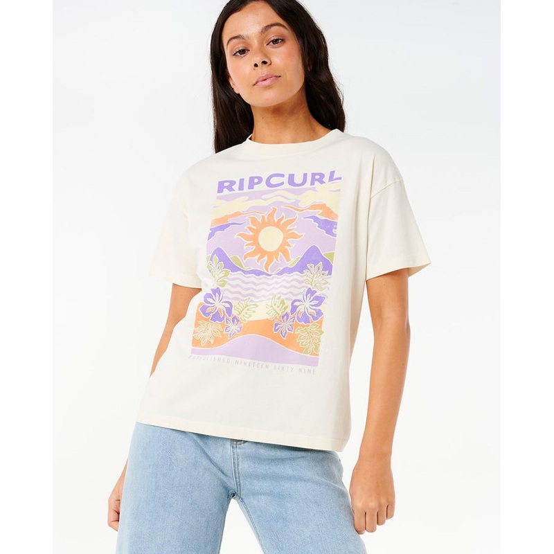 Rip Curl Dune Dancer Relaxed T-Shirt Bone