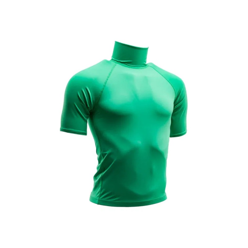 Tiki Adult Rash Vest SS No Logo – Green