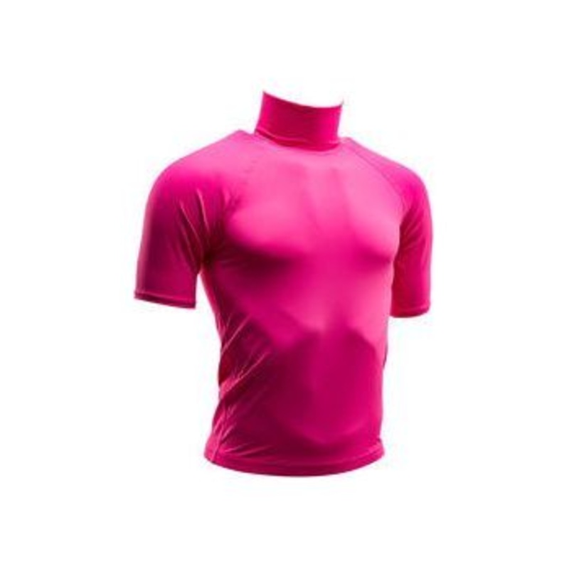 Tiki Adult Rash Vest SS No Logo – Pink