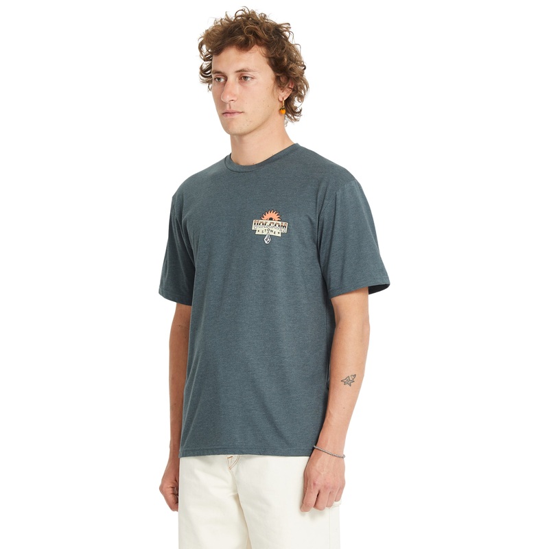 Volcom Sure Thing Short Sleeve T-Shirt Dark Slate