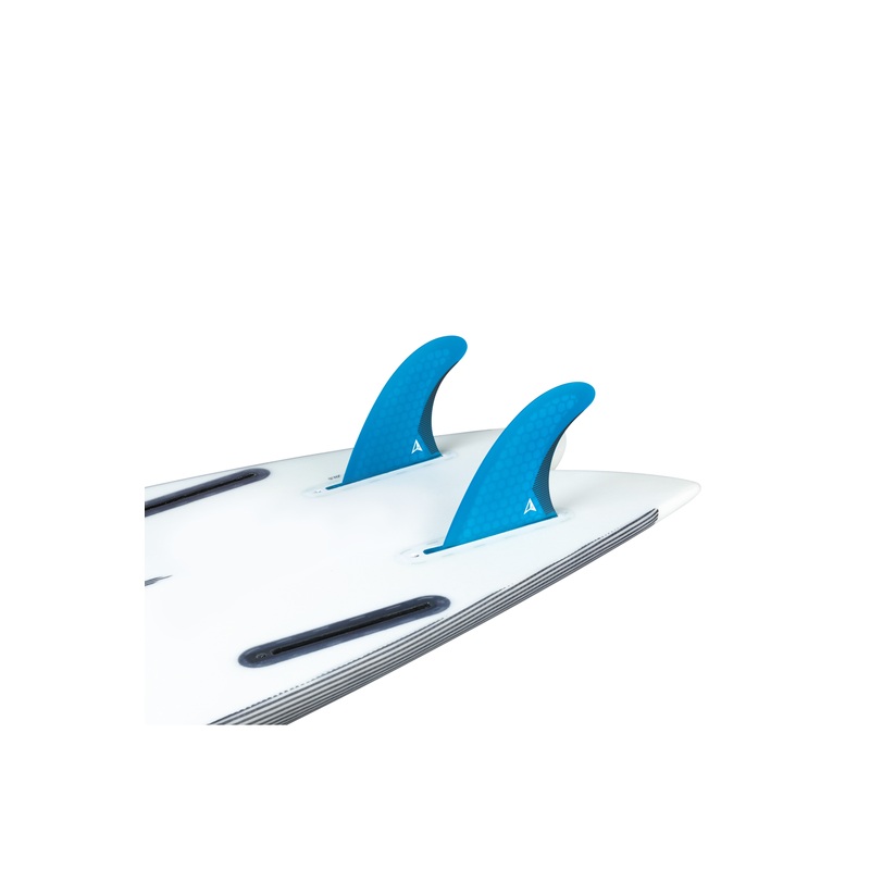 4.05″ Quad Rear Fin – Set 2 – Futures Base – Blue