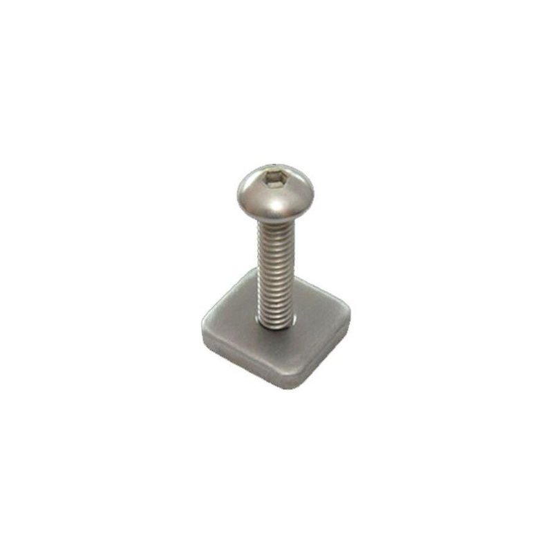 FCS Key Compatible Long Board Screw And Plate