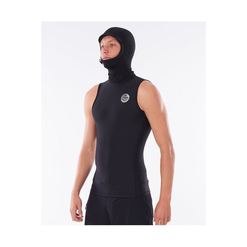 Rip Curl FlashBomb 0.5mm Hood Vest Black