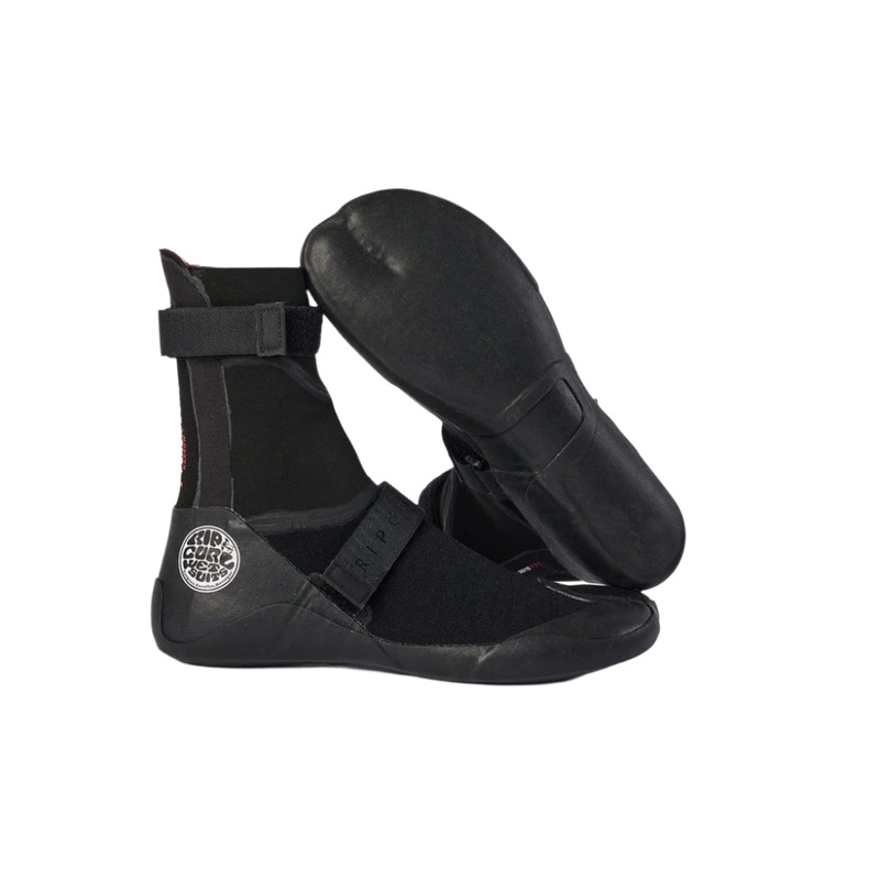 Rip Curl Flashbomb 5mm Narrow Hidden Split Toe Boot Black