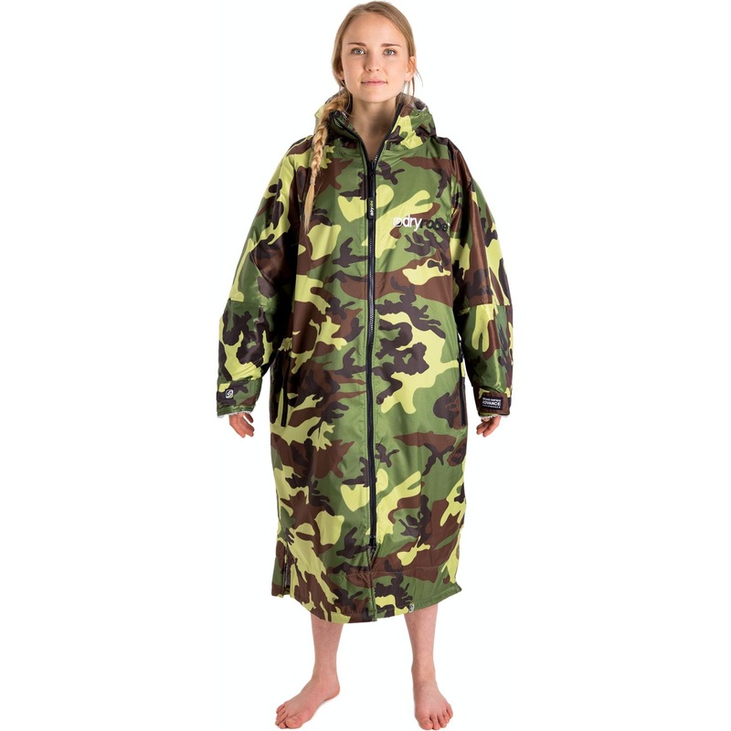 Dryrobe Advance Long Sleeve Camo/Grey