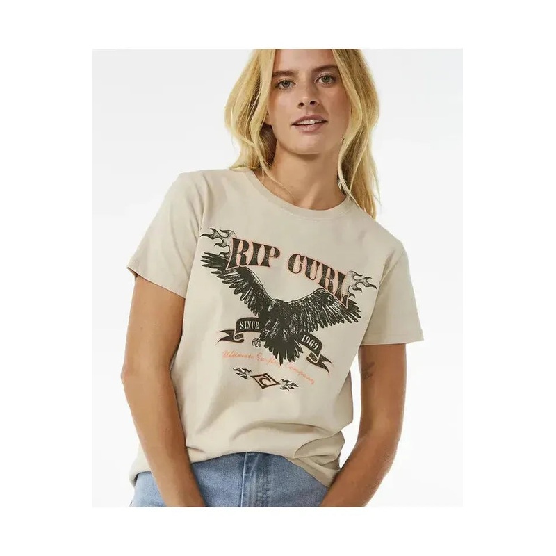 Rip Curl Ultimate Surf Relaxed Tee Natural
