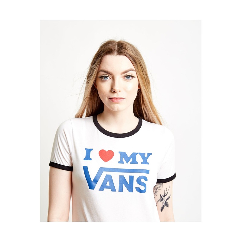 Vans Love Ringer T-shirt White