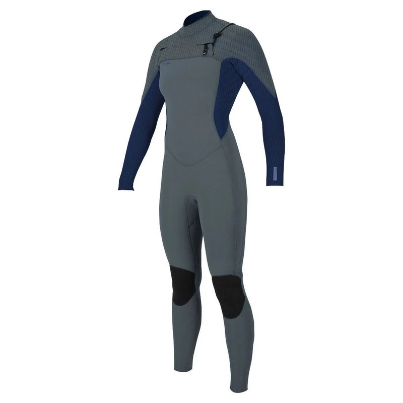 O’Neill Hyperfreak Womens Wetsuit 4/3+ Chest Zip In Shade/Navy