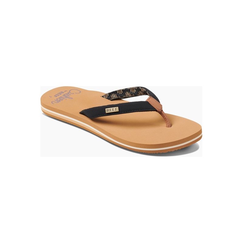 Reef Cushion Sands Black Tan