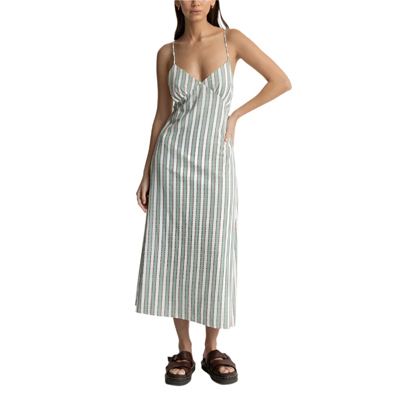 Rhythm Briannah Midi Dress Sea Green