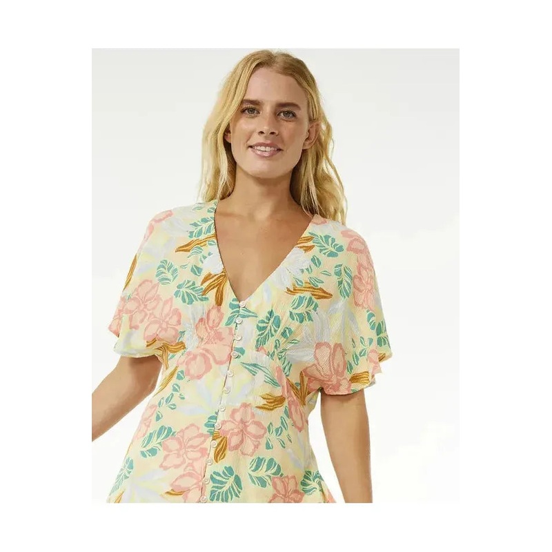 Rip Curl Follow The Sun Mini Dress Light Orange