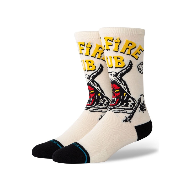 Stance Hellfire Socks Vintage White