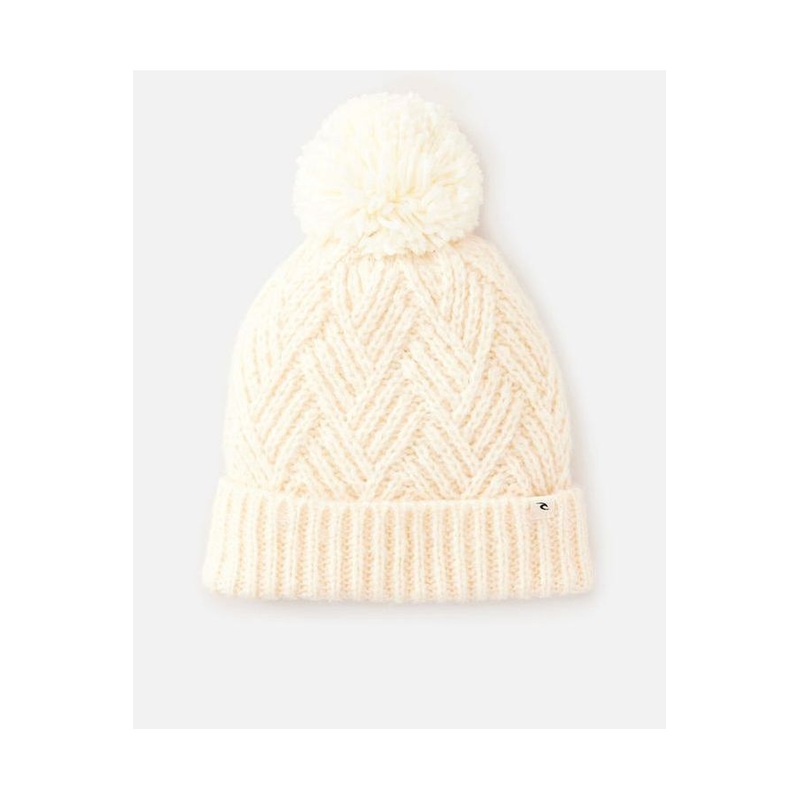 Rip Curl Premium Reg Pom Pom Beanie Beige