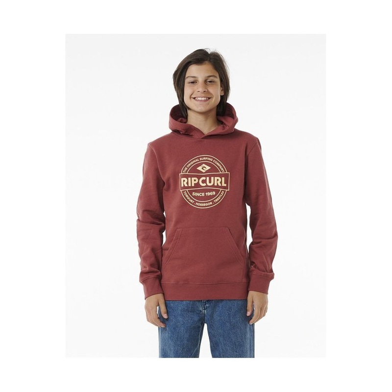 Rip Curl Stapler Boys Hoody Apple Butter