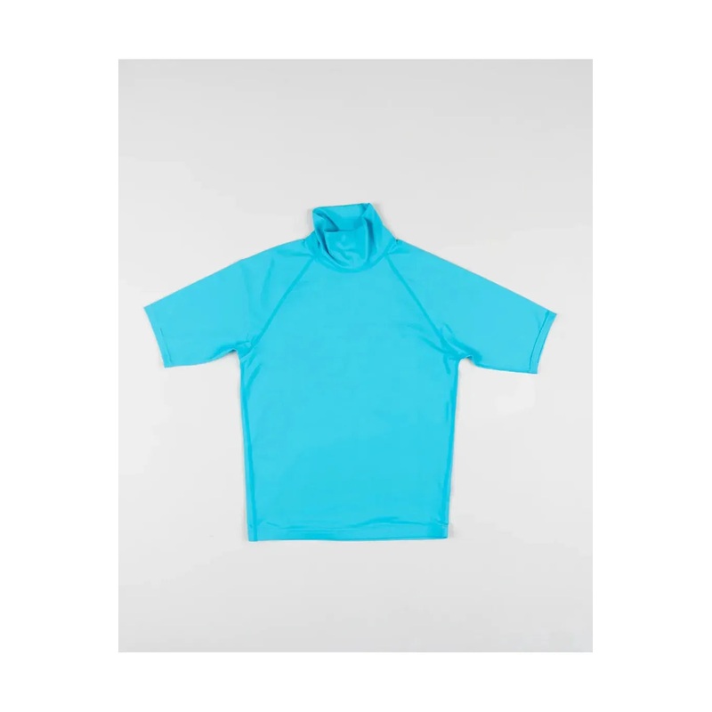 Tiki Adult Rash Vest SS No Logo – Ocean Blue