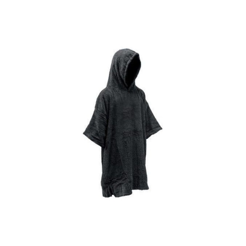 Tiki Junior Hooded Change Robe – Black – No Logo