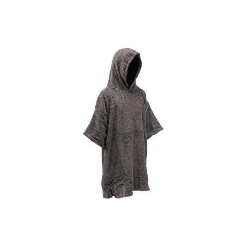Tiki Junior Hooded Change Robe – Grey – No Logo